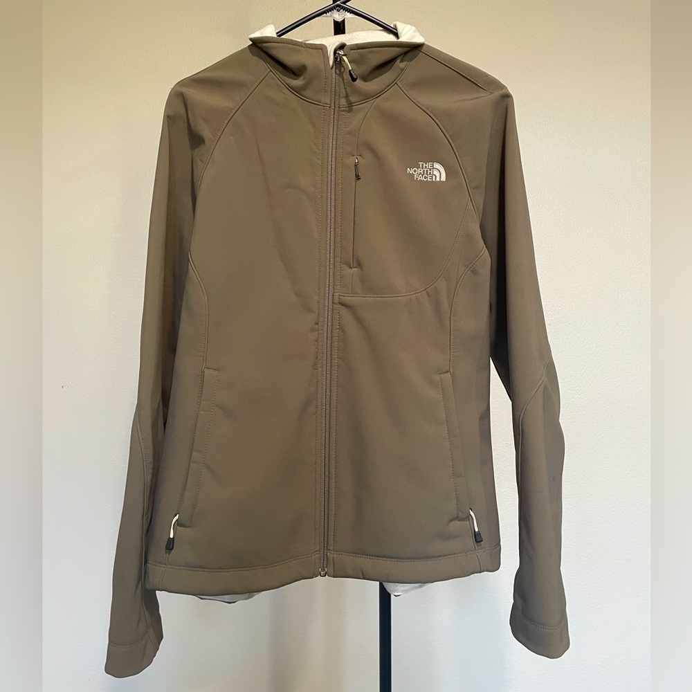 The North Face Women’s Fleece Lined Full Zip Rain Jacket, Large